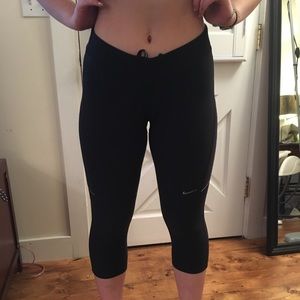 Nike dri-fit Cropped Running Leggings